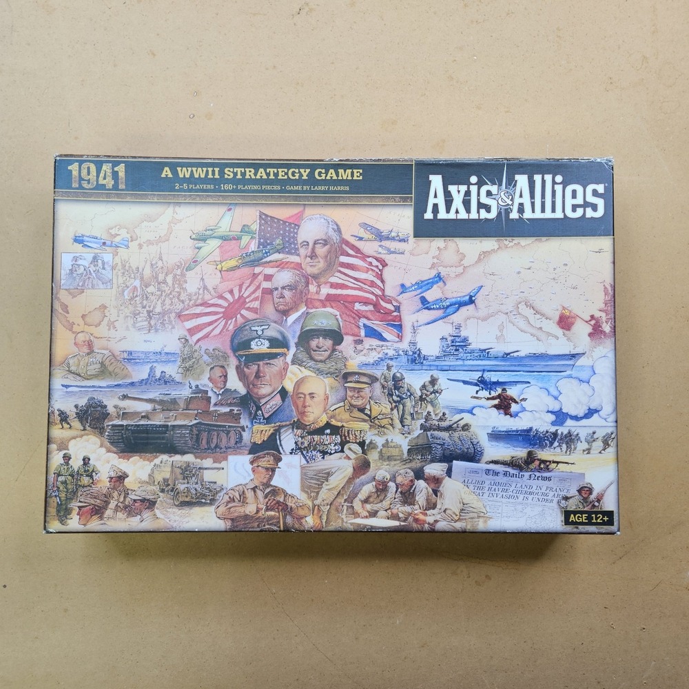 Axis & Allies 1941 Board Game - Avalon Hill/Wizards of the Coast - WWII